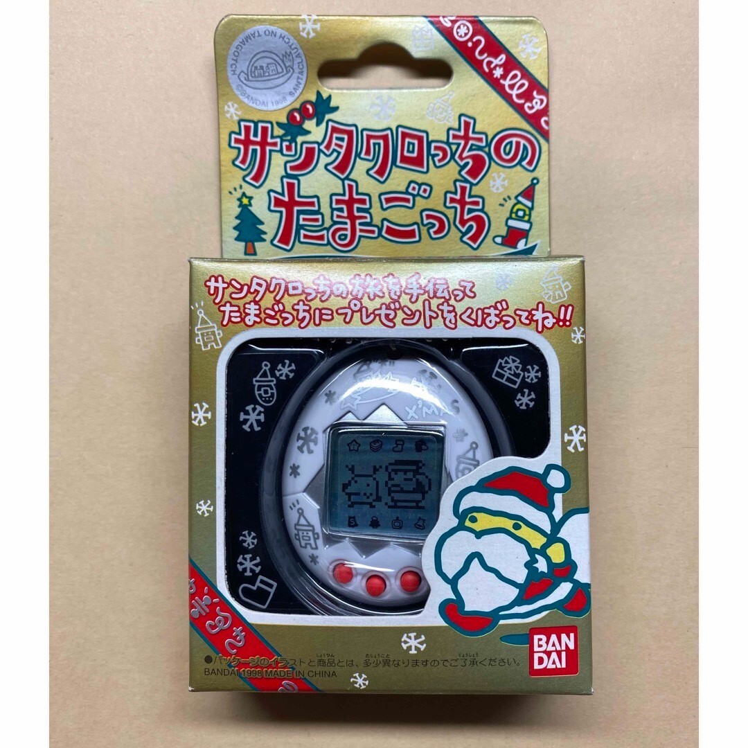 BANDAI Tamagotchi Santa Claus Santaclautchi 1998 White TMGC Japan