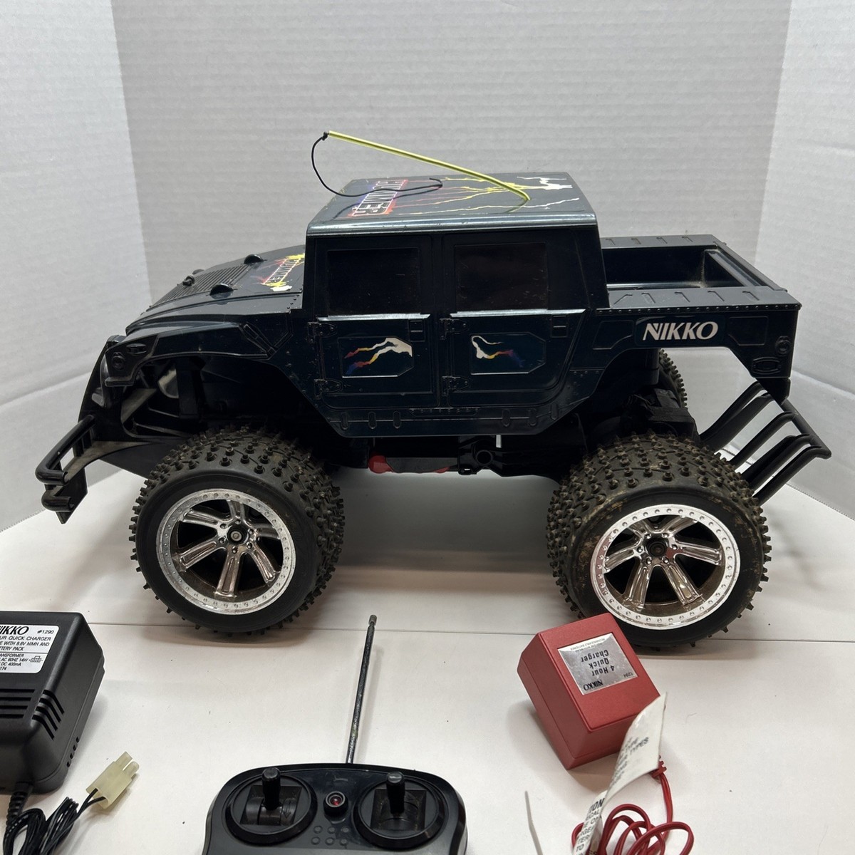 NIKKO Hummer RC Power Supply And Remote UNTESTED READ | eBay