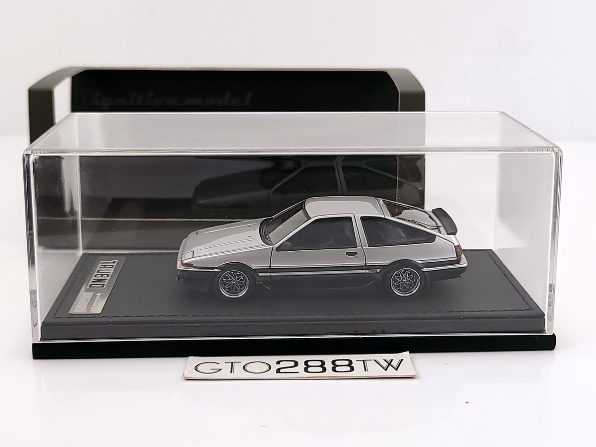 Ignition Model 1:43 Toyota Sprinter Trueno(AE86) GT-Apex Silver