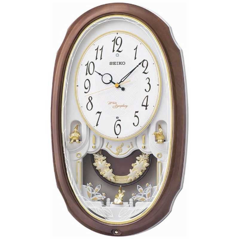 Seiko Wave Symphony AM260A Radio-Controlled Mechanical Clock from