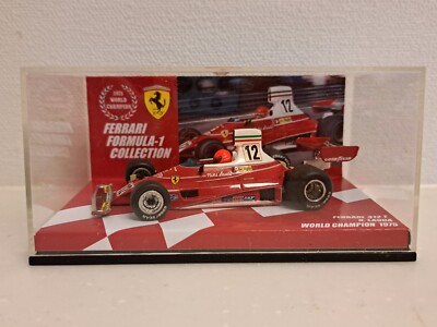 WORLD CHAMPION COLLECTION 1:43 MINICHAMPS FERRARI 312T LAUDA 1975