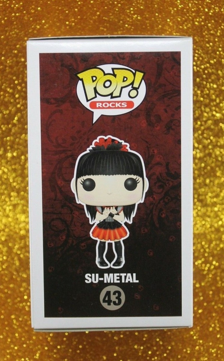 FUNKO POP ROCKS BABY METAL #43 SU-METAL VAULTED VINYL FIGURE~FAST