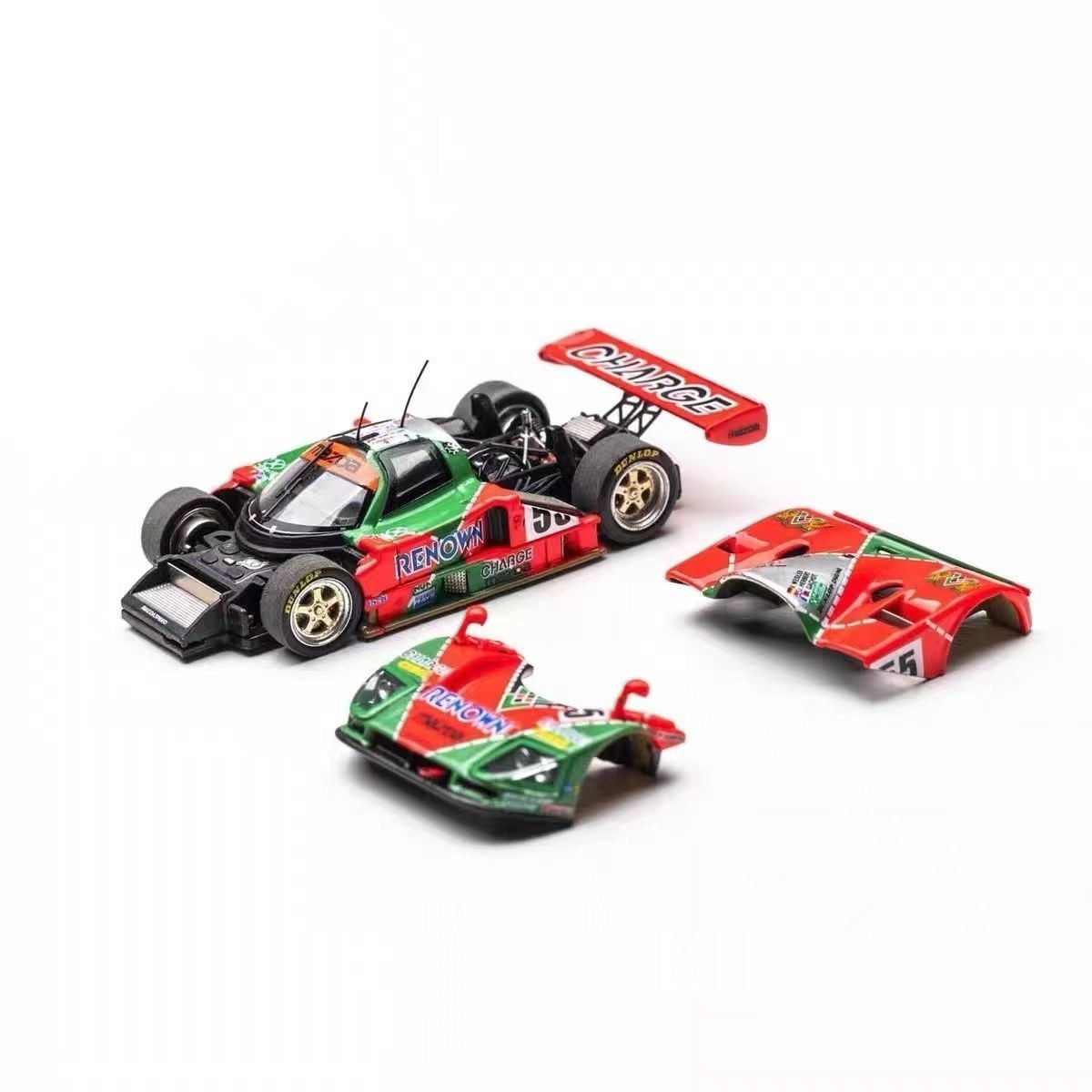 MH Mazda 787B Le Mans Winner Diecast Model Front/Rear Removable