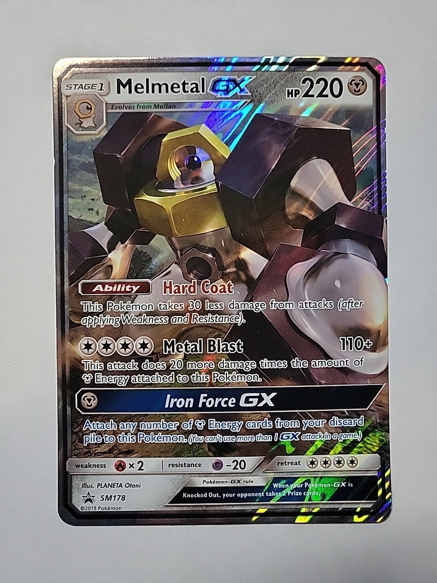 Melmetal GX SM178 Black Star Promo JUMBO Pokemon Card Oversized | eBay