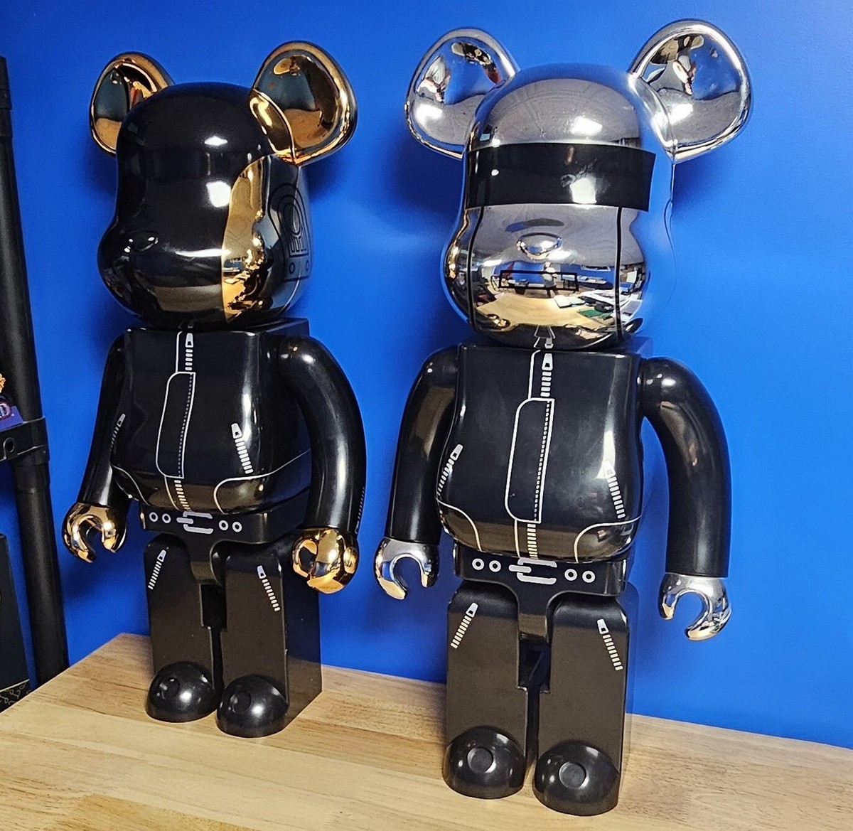 Daft Punk Bearbrick 1000% Be@rbrick Medicom Toy Figure - Human