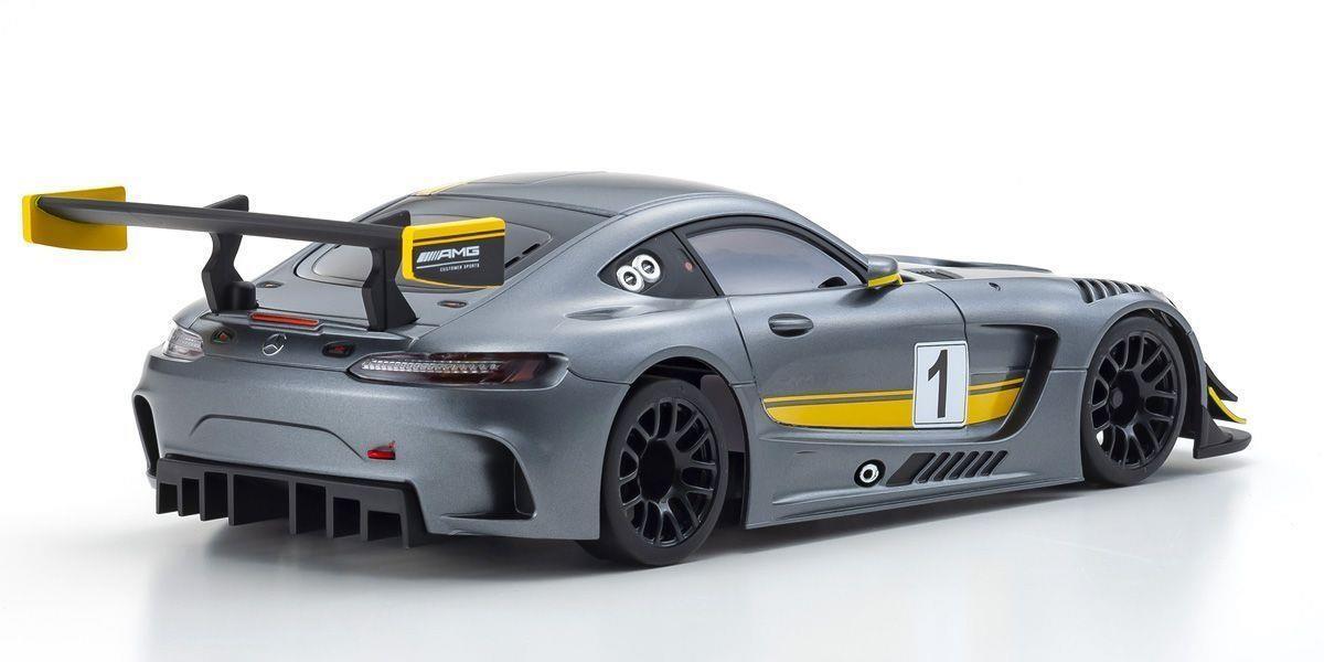 Kyosho MINI-Z RWD Series Ready Set Mercedes AMG GT3 Grey Yellow