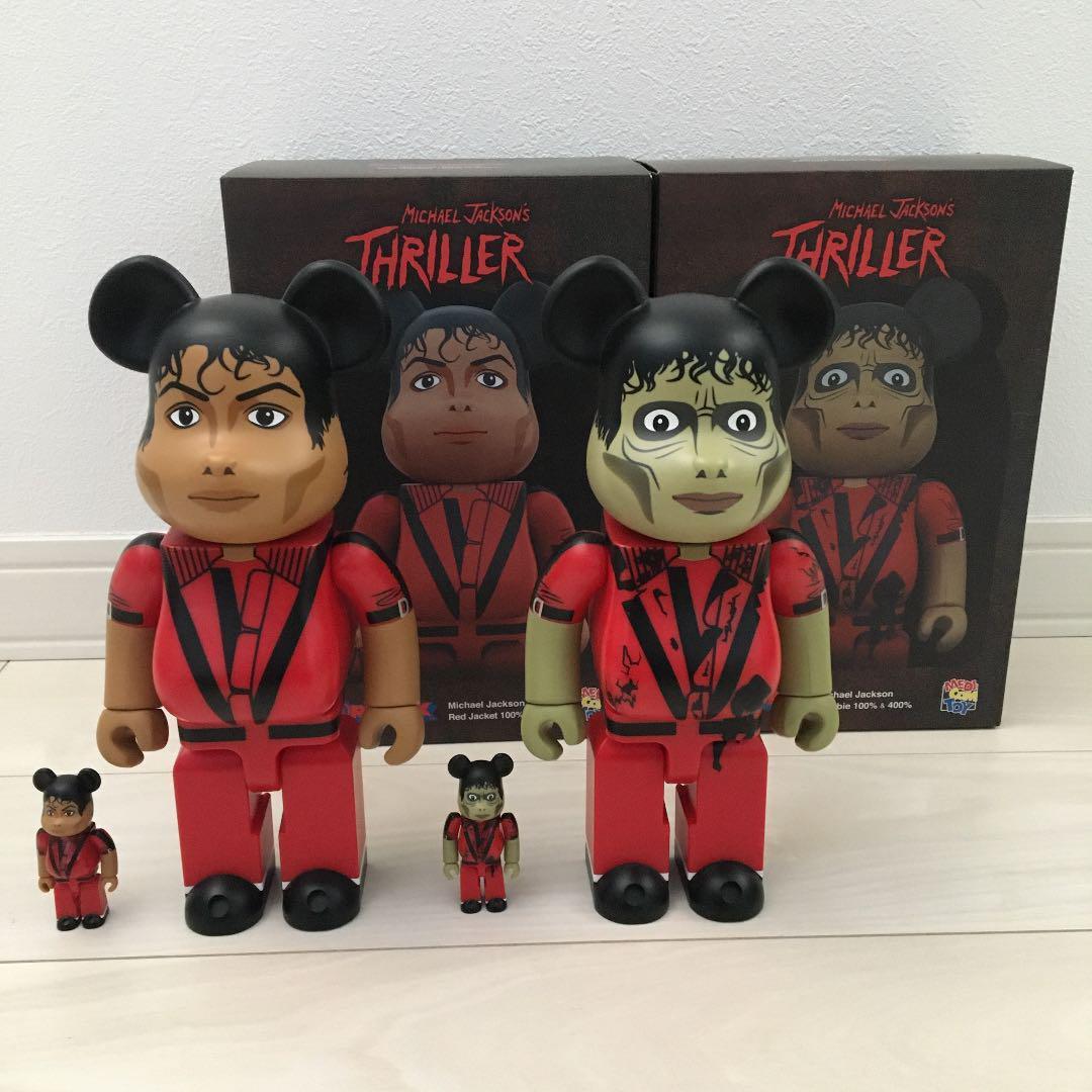 Bearbrick Michael Jackson 400 100 Box Set | eBay