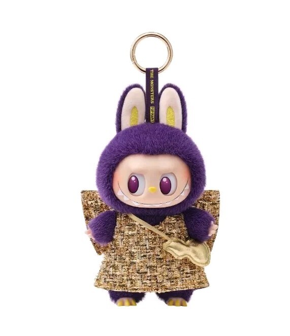 POPMART x PRONOUNCE LABUBU WINGS OF FORTUNE VINYL PLUSH HANGING