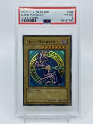 Yu-Gi-Oh Dark Magician English SDY-006 1st Edition Ultra PSA8 | eBay
