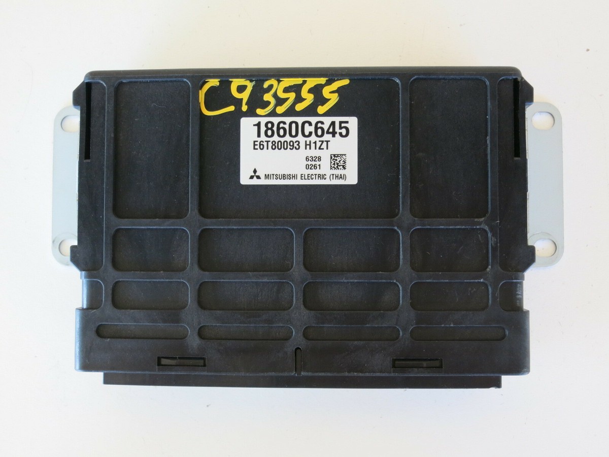 17 Mitsubishi Mirage 1860C645 Computer Brain Engine Control ECU