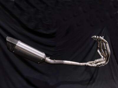 Kawasaki ZX4R-ZX4RR Side Mount Titanium Race Exhaust System 2023