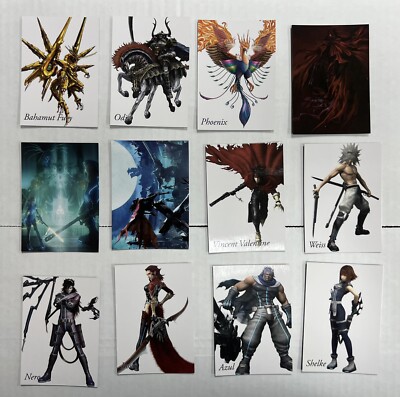 Final Fantasy VII Anniversary Art Museum Set of 99 Complete FF7