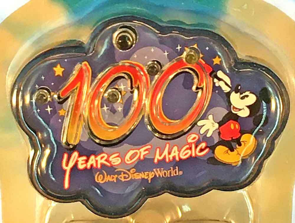 Magical Moments 100 Years of Magic Light-up Pin - Walt Disney