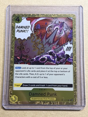 Damned Punk - OP10-116 - Rare - Royal Blood- Foil - One Piece