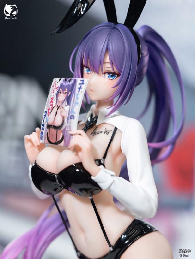 Fig Yuna Bunny Girl Ver. Illustration By Biya 1/4 Figure Bearpanda