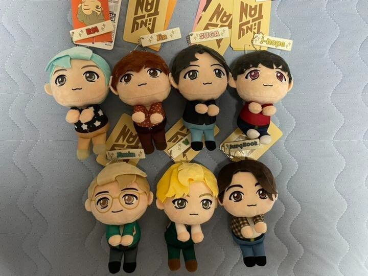 BTS TinyTan Dynamite Ver. Special Connect mini Plush Doll Complete