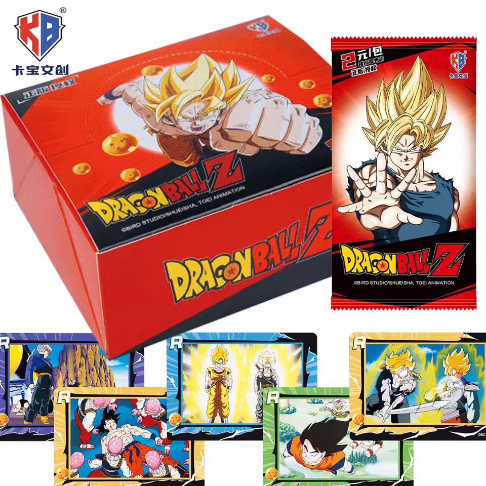 Dragon Ball Z Kabao Official Booster Box 30 Pack Trading Cards