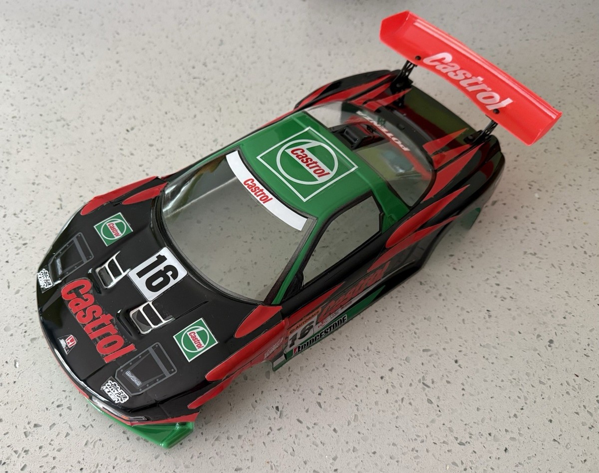 Honda NSX Castrol Mugen Honda Painted Body Tamiya M02/M04/M05/M06