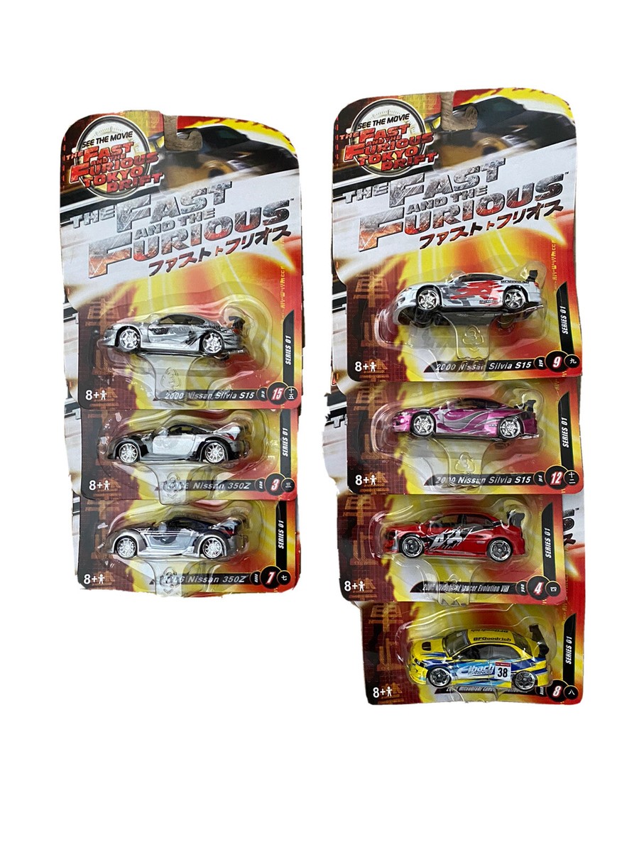 Fast & Furious Tokyo Drift Series 01 Joyride Die-cast Set (7 Cars