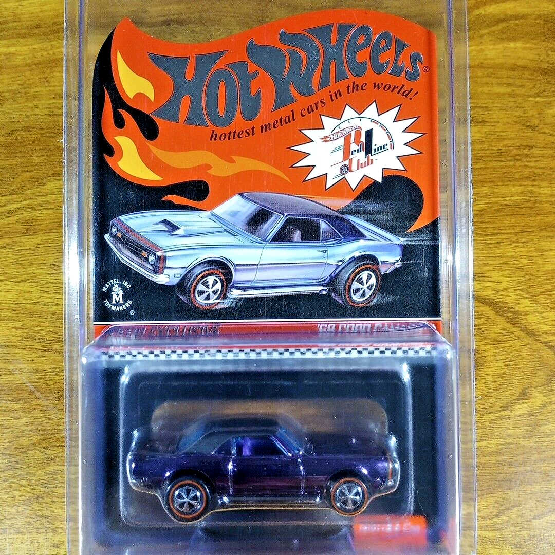 Hot Wheels RLC '68 COPO Camaro 1469/4500 Purple Club Car Exclusive