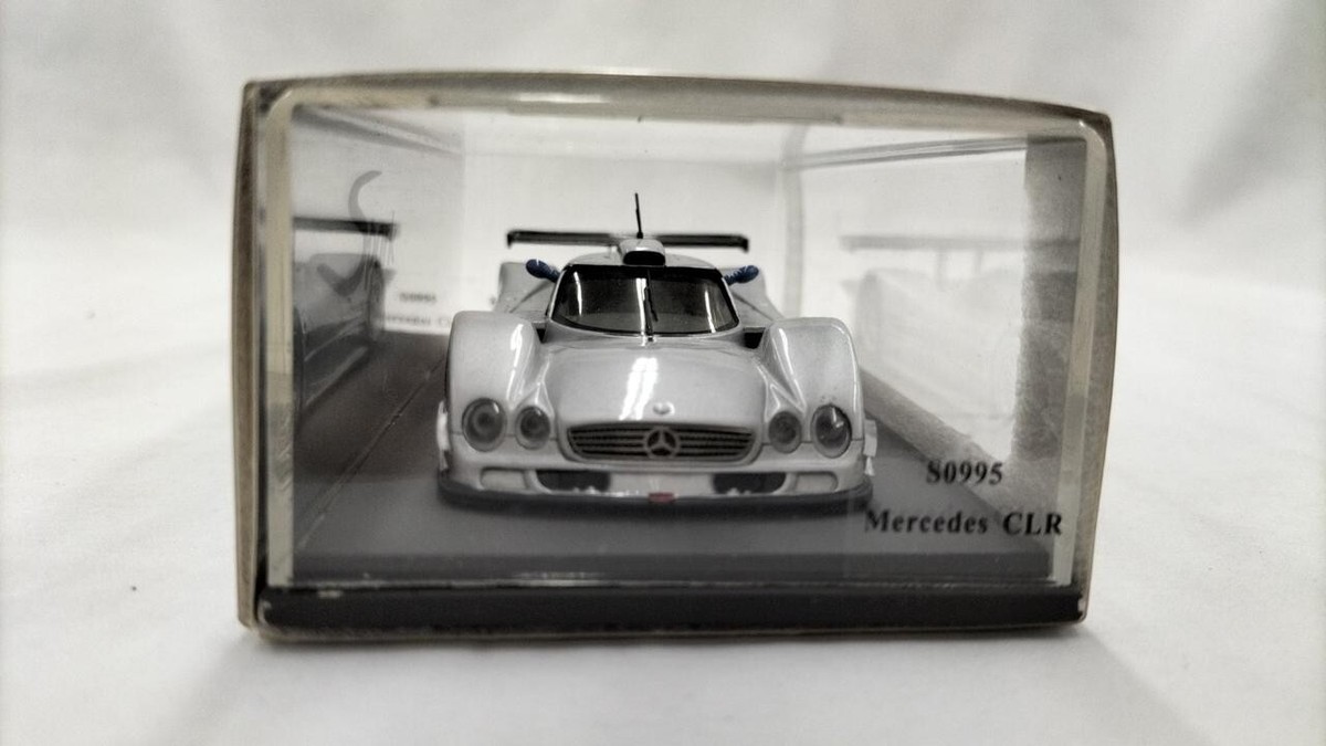 1/43 Spark Minimax Mercedes CLR Silver w/ Box From Japan S0995