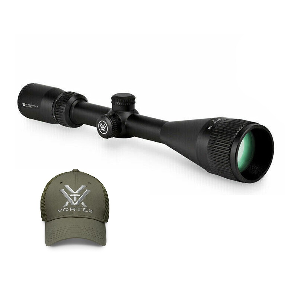 Vortex Optics Crossfire II 4-12x50 BDC AO w/Sunshade - Free Vortex