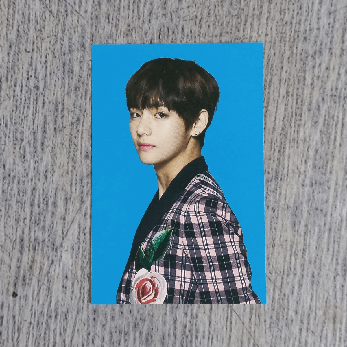 BTS 2017 THE WINGS TOUR Seoul Official Mini Photo Card Ver. 1 - V