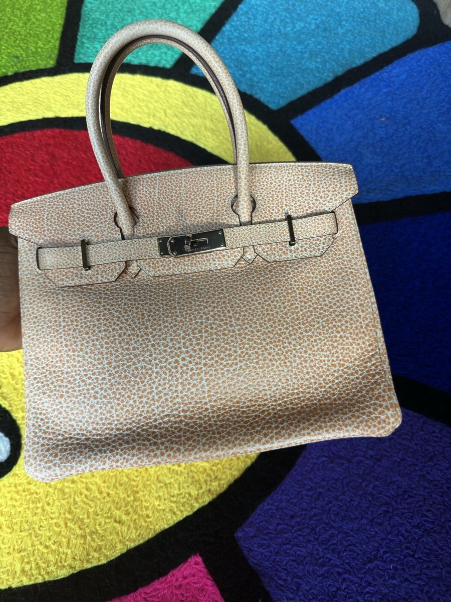 Hermes Birkin 30 Dalmatian orange | eBay