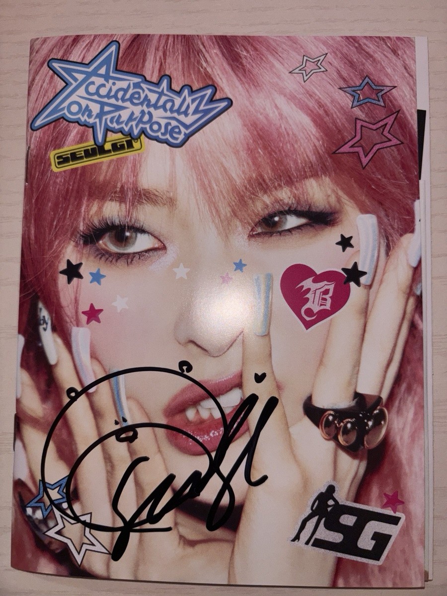 Red Velvet SEULGI [Accidentally On Purpose] Autographed Signed