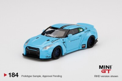 MINI GT 184 Nissan GT-R R35 Type 1, Rear Wing ver2, Macau MINIGT