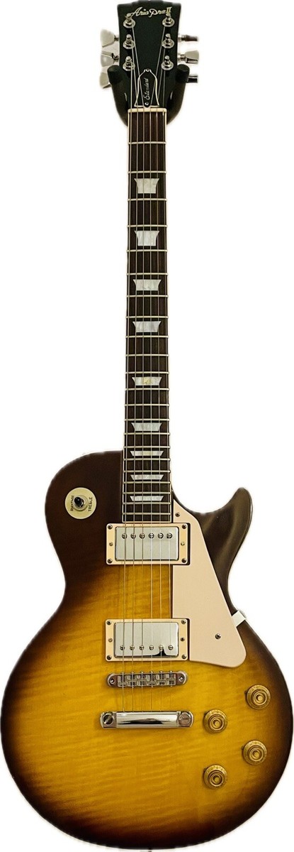 Aria Pro II LS-500 Les Paul Tobacco Burst 1978 With Gibson Pickups