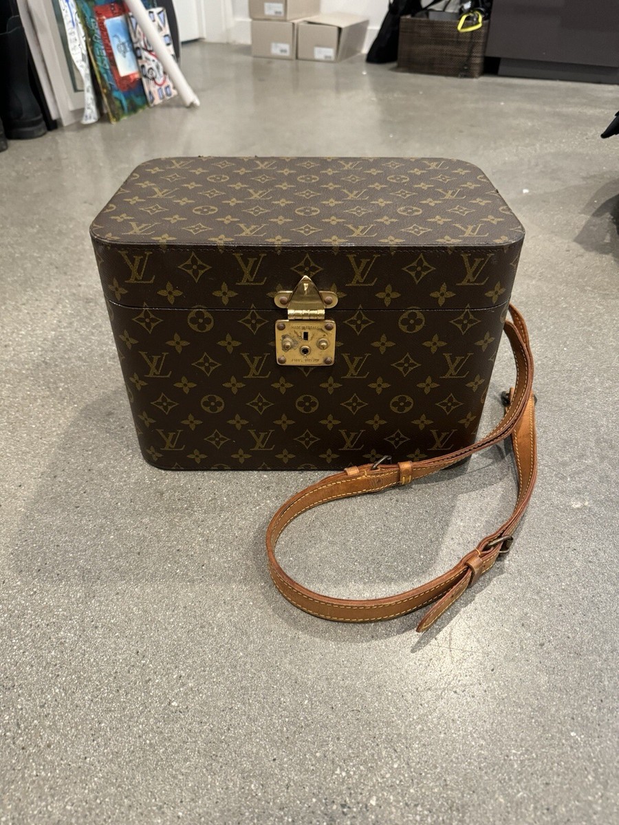 Louis Vuitton Vintage Monogram Boite Flacons Cosmetic Case Makeup