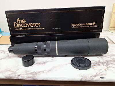 Bausch & Lomb 60mm Zoom Telescope No: 78-1600 | eBay