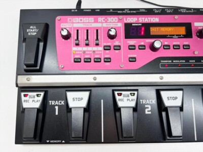BOSS RC-300 Effector Loop Station Looper Guitar Effect Pedal used