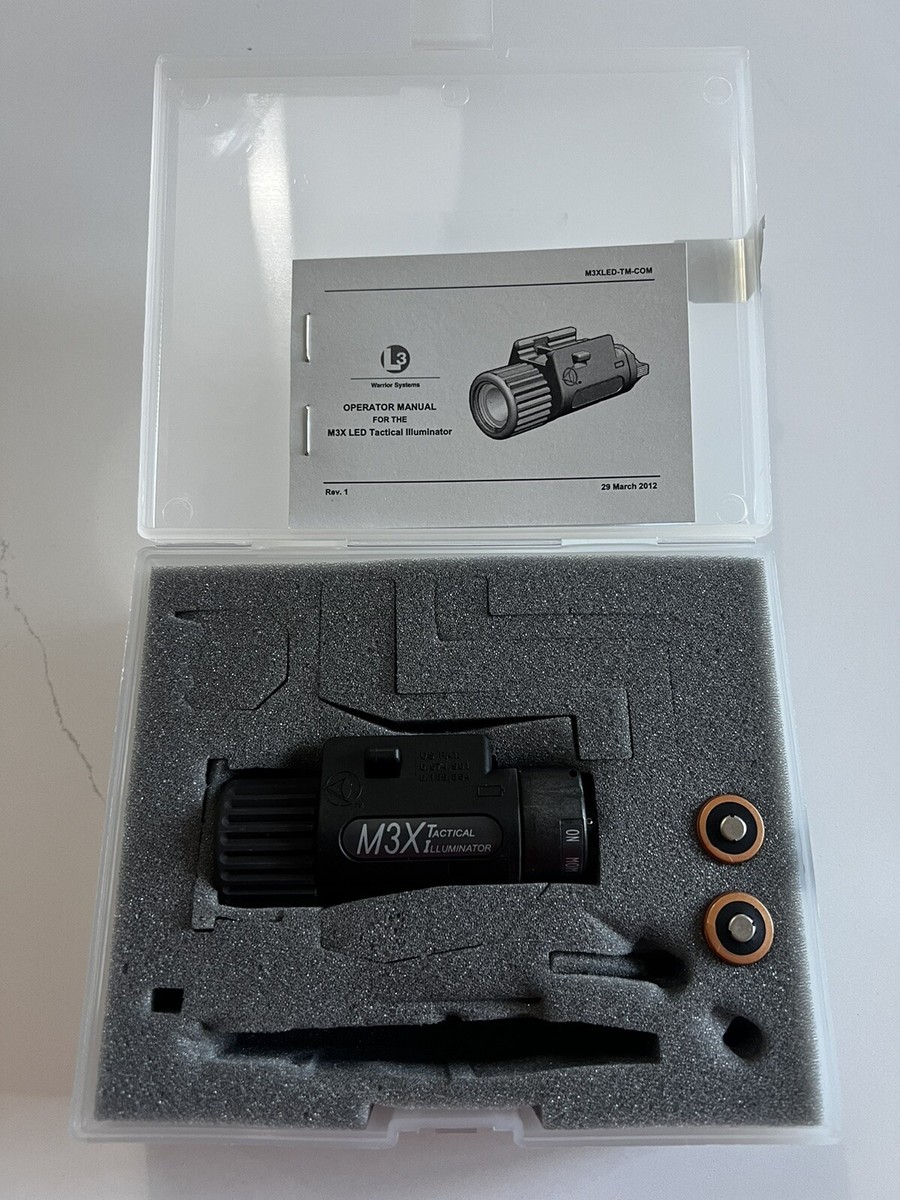 Insight Technology M3X LED Tactical Illuminator FlashLight