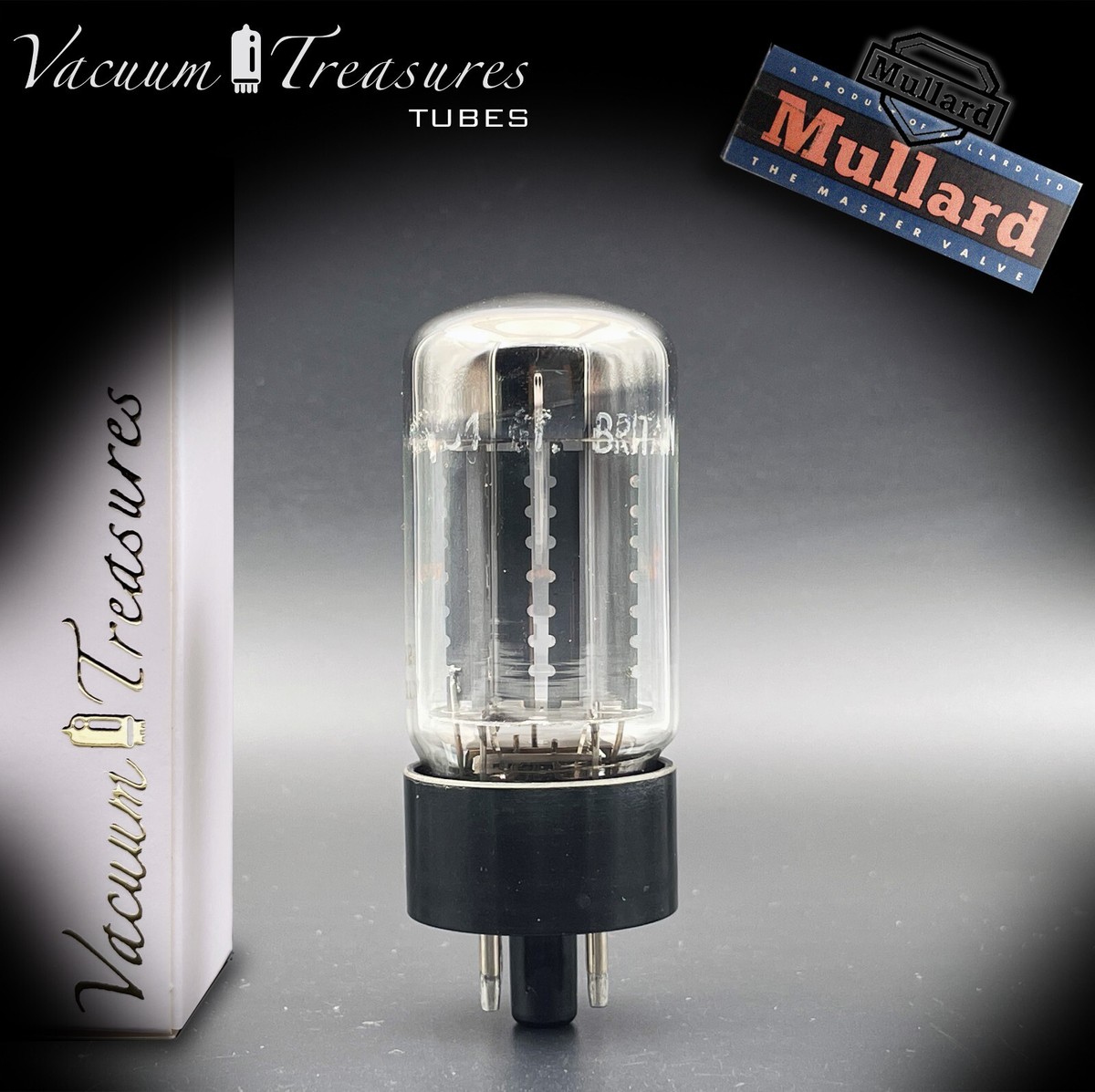 GZ34 / 5AR4 MULLARD NOS Brand Hammond - Blackburn f32 Copper