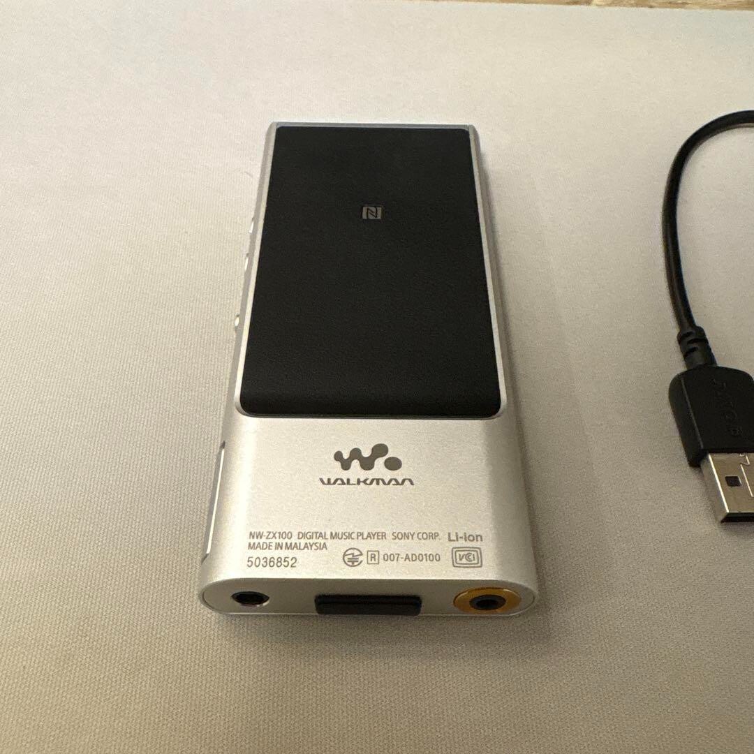 SONY NW-ZX100 128GB High-Resolution Audio Player Working Used