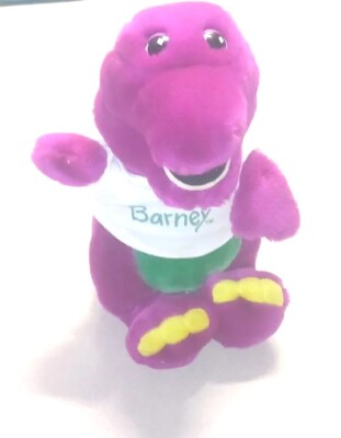 Barney Vintage 1992 Sleeping Bag, Plush And Shirt, PVC Toy