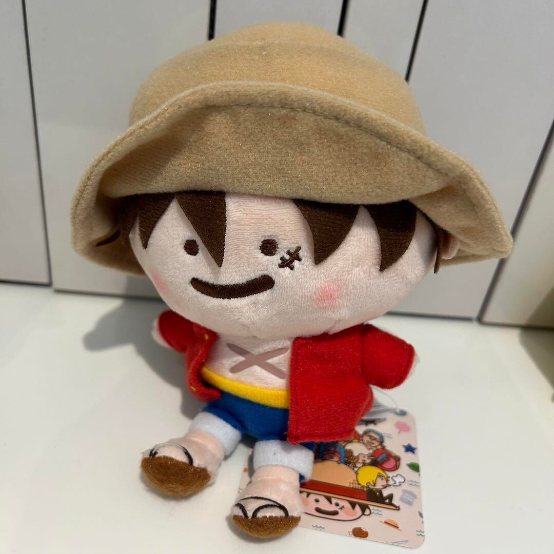 ONE PIECE YURUTTO Plush Luffy Sanji Zoro Mugiwara Store Limited