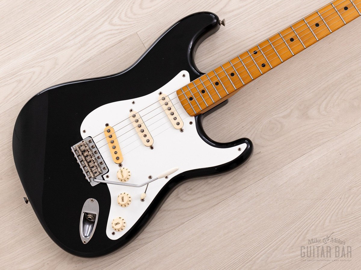1983 Fender '57 Stratocaster JV ST57-85 Black w/ USA Fullerton