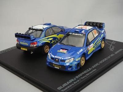 hpi-racing 1/43 Subaru Impreza WRC 2006 Toshi Arai Memorial Set