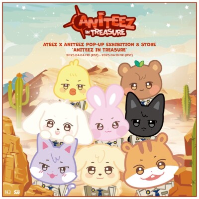 ON HAND ] ATEEZ X ANITEEZ POP-UP STORE [ ANITEEZ IN TREASURE
