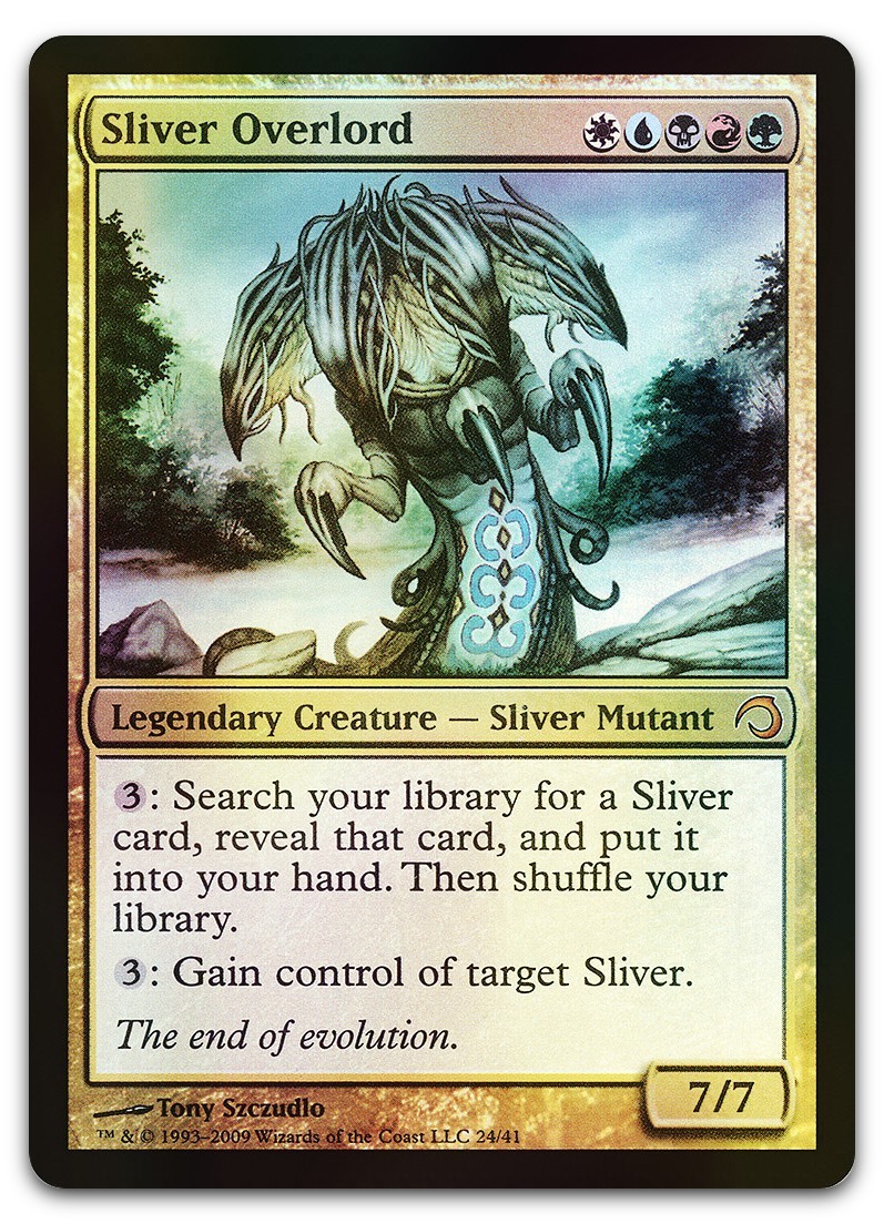 Sliver Overlord #24 (Foil) (NM) Premium Deck Slivers PDS Magic MTG