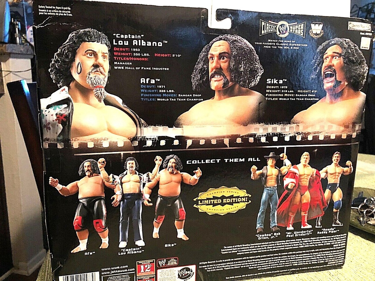 ザ・ワイルドサモアンズ、キャプテン・ルーアルバノ WWEクラシック3pac