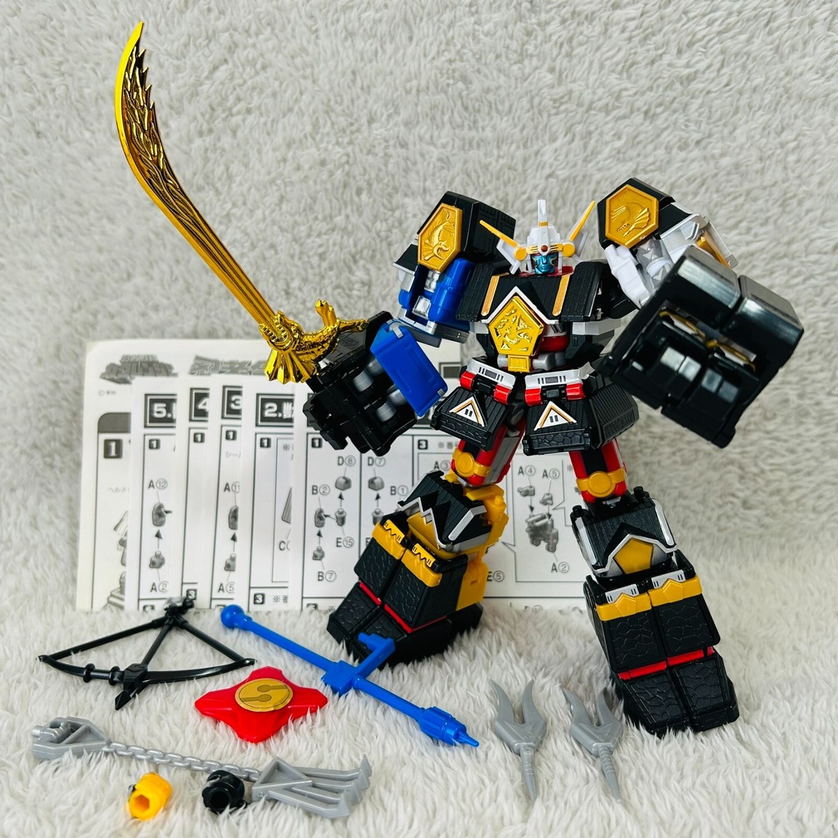 BANDAI Japan Megazord Power Rangers Super Sentai Ninja Kakuranger