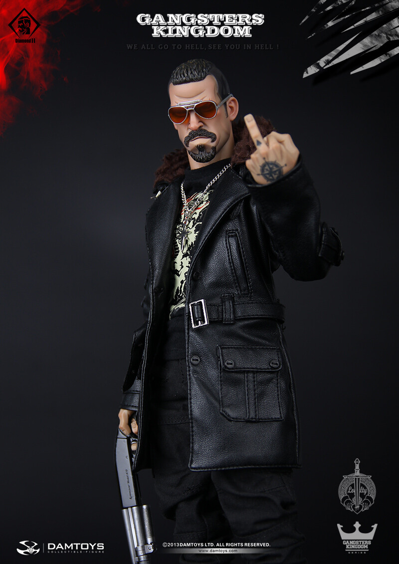 DAMTOYS Gangsters Kingdom Diamond 2 Scott Adkins 1/6 Action Figure