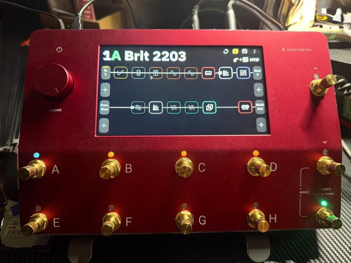 ギター Quad cortex REDGOLD ギター Quad Cortex Limited Edition