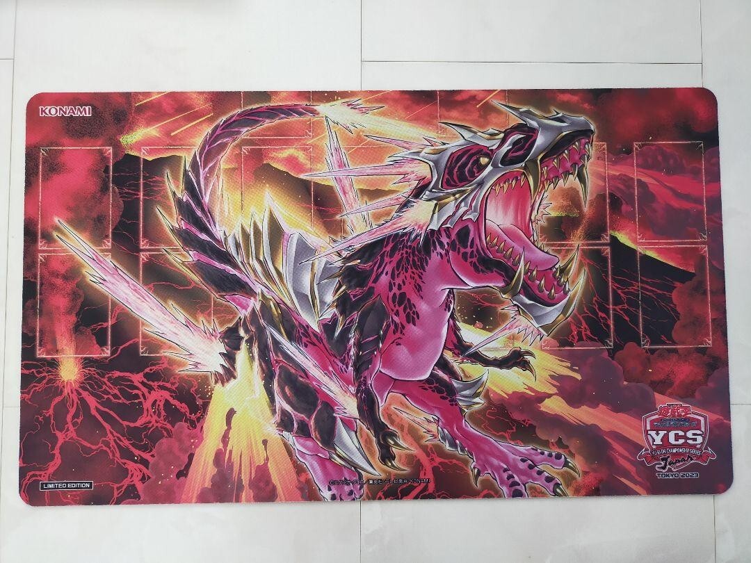 Yugioh Official Playmat Only Transcendosaurus YCSJ Tokyo 2023 Duel