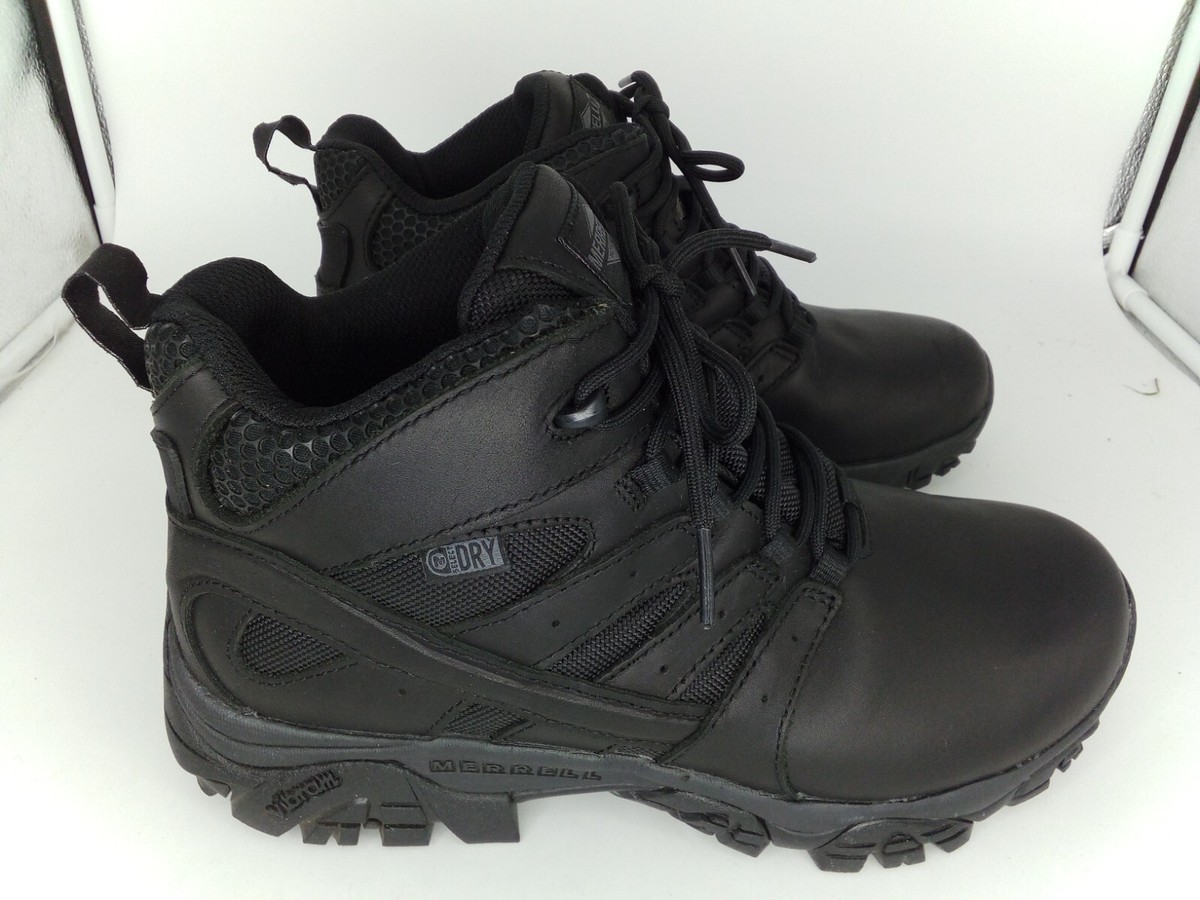 Merrell Work Moab 2 Mid Tactical Response Waterproof, Black, Size