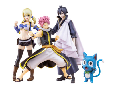 FAIRY TAIL x Bfull Figure Natsu, Lucy, Zeref + Happy Limited